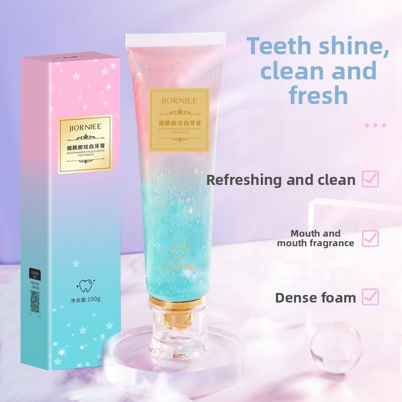 Jioni Niacinamide Whitening Toothpaste for Fresh Breath and Oral Hygiene, 100g