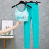 2025 European-American High-Intensity Sports Vest - Comfort Shockproof Yoga & Pilates Set