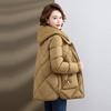 Yalu Women's Mid-Length Hooded Down Jacket