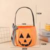 Flexible Ghost Plush Bag Handheld Pumpkin Candy Bucket Halloween Candy Bag  Dessert Making
