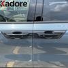 For Kia Carnival KA4     2024 Carbon Fiber Car Door Handle Cover Trim Side Door Handles Bowl Overlay Accessories