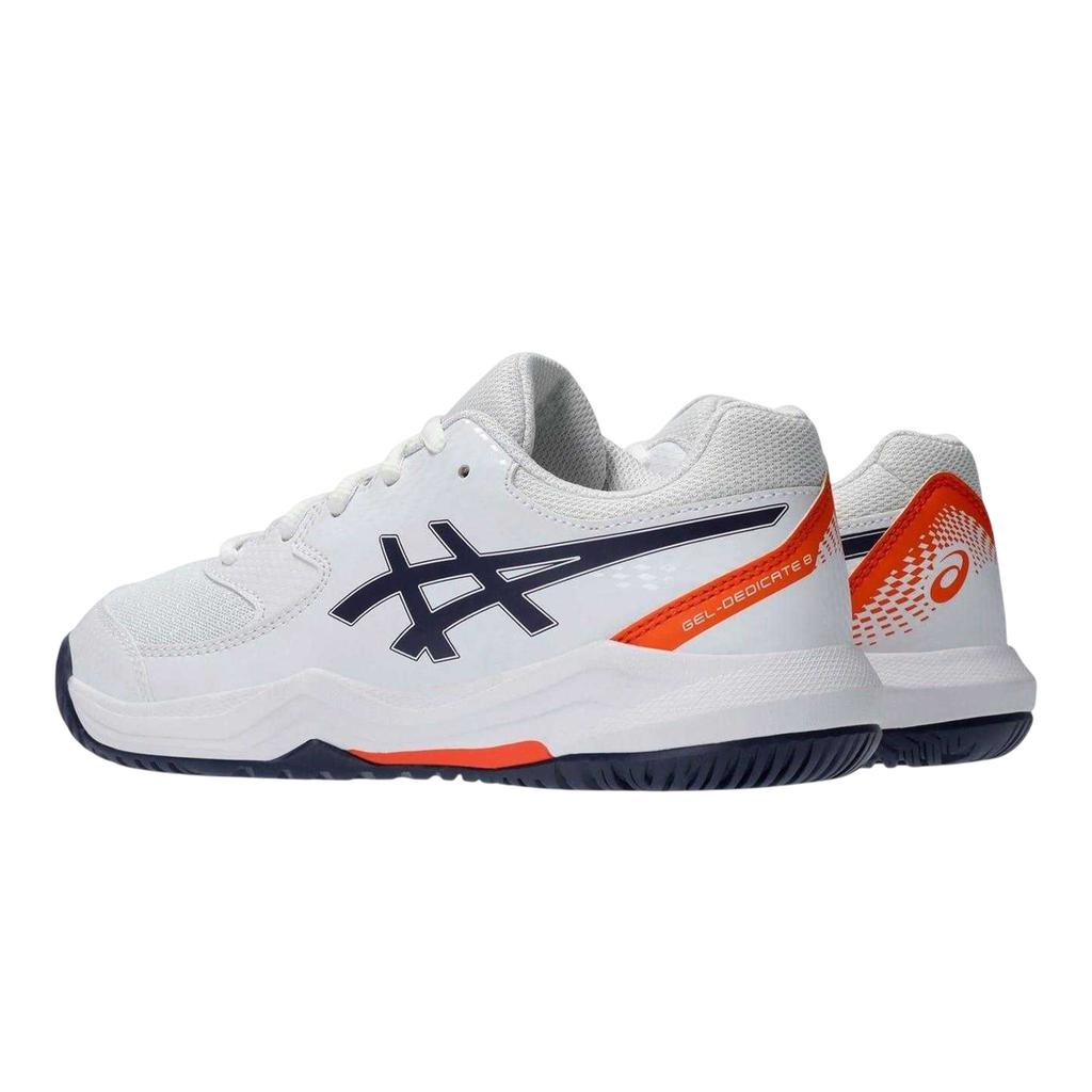 Asics Childrens/Kids Gel Dedicate 8 Side Stripe Tennis Shoes