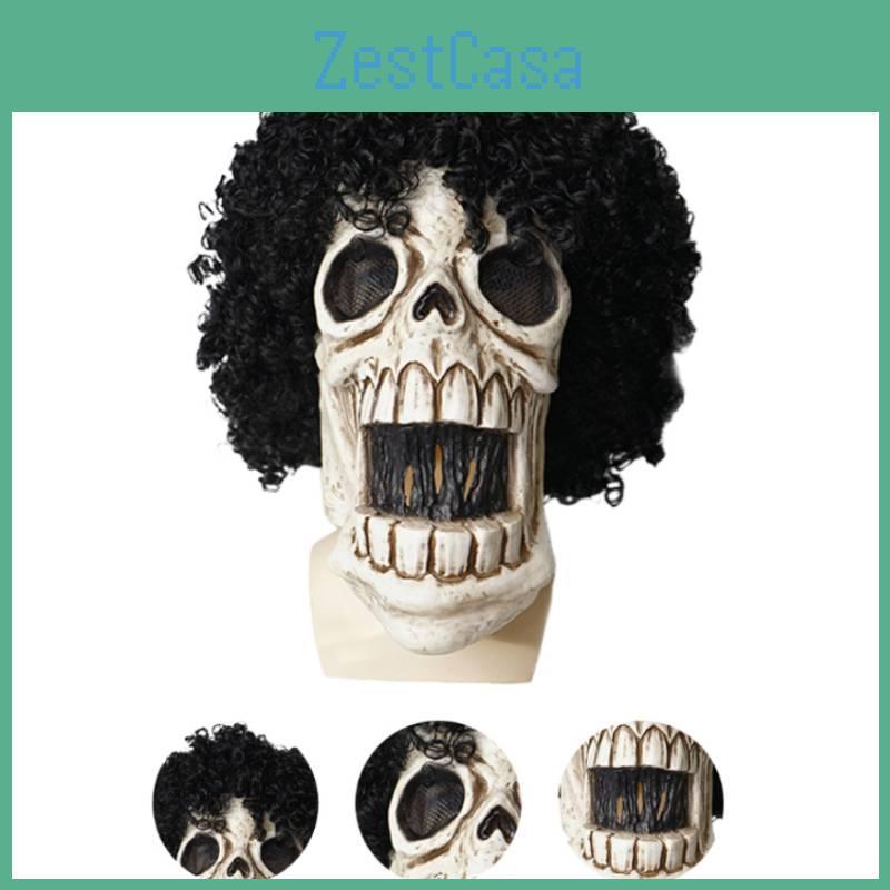 New Anime One Piece Mask Brook Musician Latex Cosplay Headgear By Xinlian