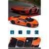 Welly 1/24 Lamborghini Revuelto Alloy Miniature Car Model Diecast Metal Scale Car Model Children Toy Car Vehicles GIfts