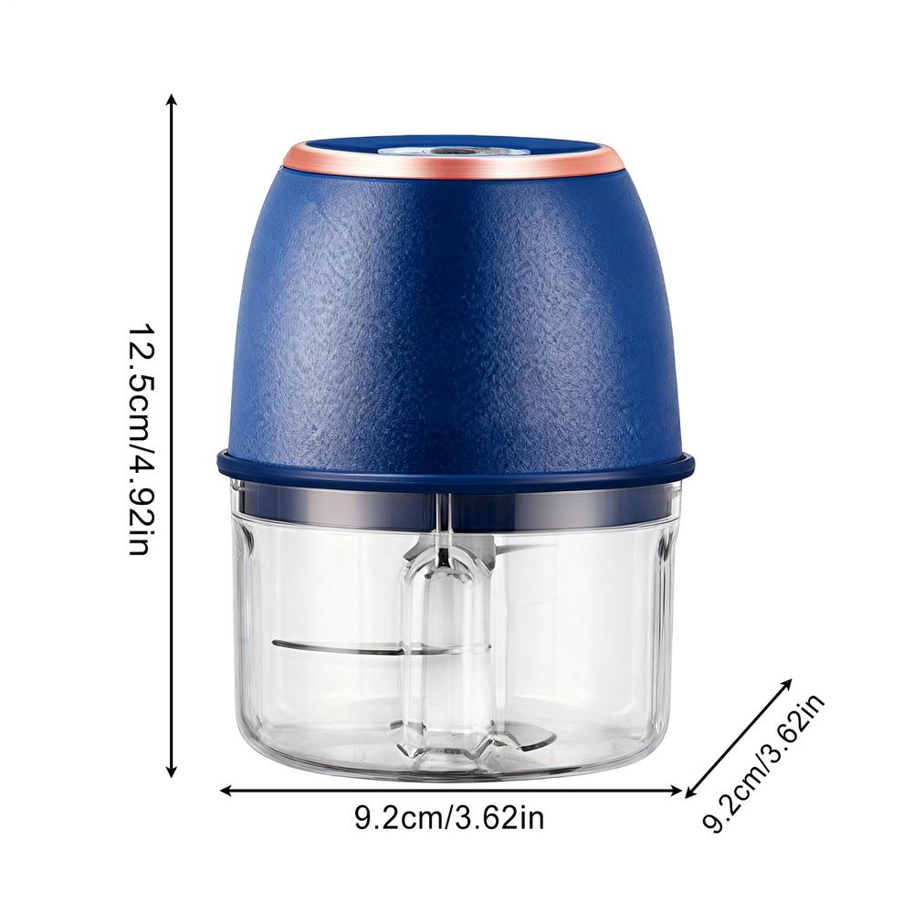 Электрическая измельчительница чеснока с USB-зарядкой, кухонные гаджеты, электрическая измельчительница еды, чеснокорезка для пюре, имбиря, чили, лука