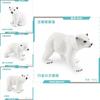 Arctic Pvc Detailed Polar Bear Model For Kids Imaginative Play And Learning