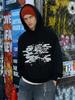 BOUNDARY Graphic Hoodie Bk_B253Psm004