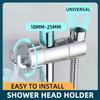 Shower Head Support Bathroom Accessories Shower Stand Bracket Shower Faucet Mount Shower Head Holder for Slide Bar Adjustable