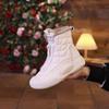 Snow Boots Women's 2025 New Velvet Thickened Winter Models Non-slip Waterproof Warm High-top Cotton Shoes Short Boots Women's Shoes
