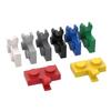 10PCS 11476 Plate 1x2 with Clip Building Blocks MOC Technical Compatible with Brick Children Toys Gift Box