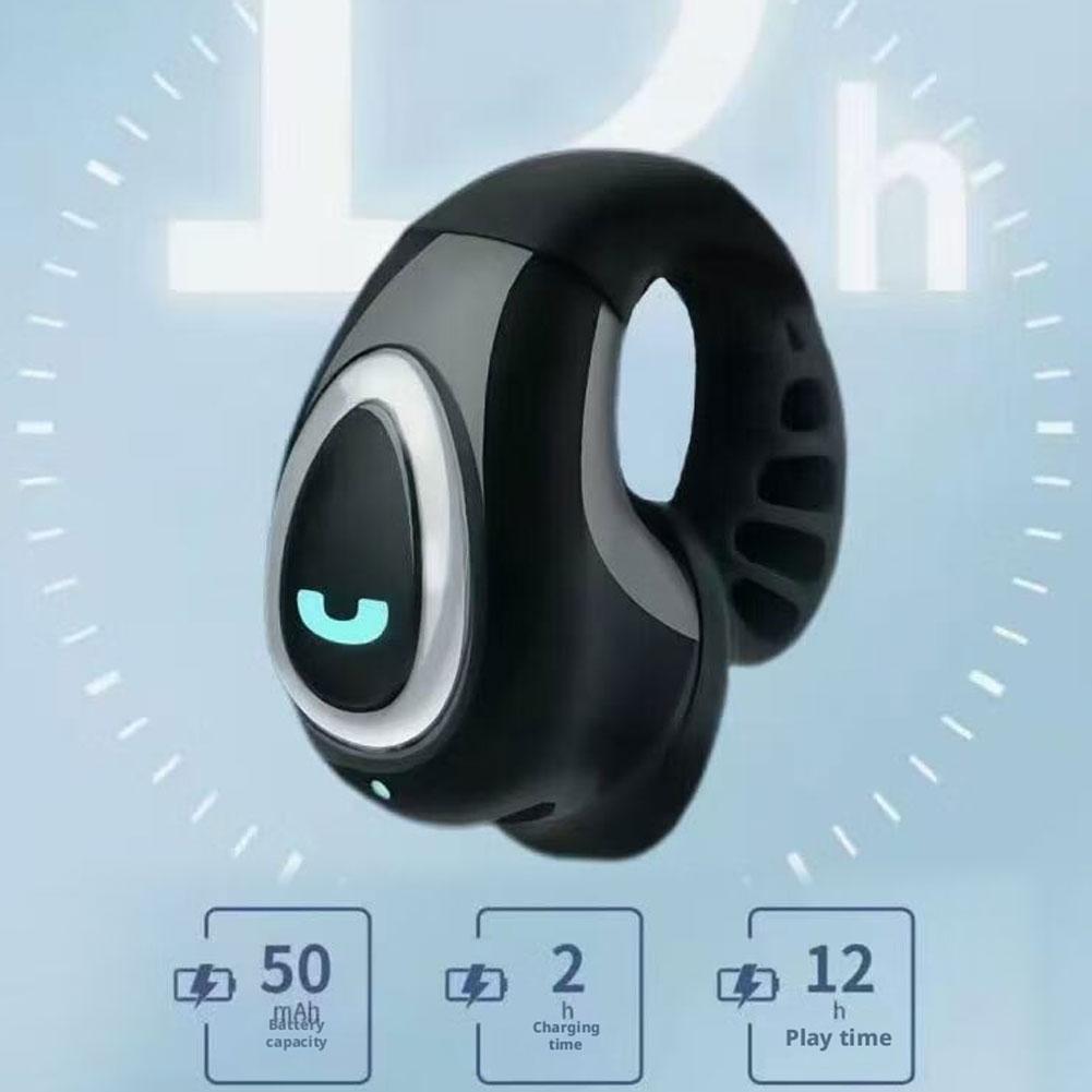 1PC Wireless Headphones Bluetooth 5.4 Ultra-Light Sports Ear Hook Mini HiFi Stereo Waterproof Gaming Earphones Gifts