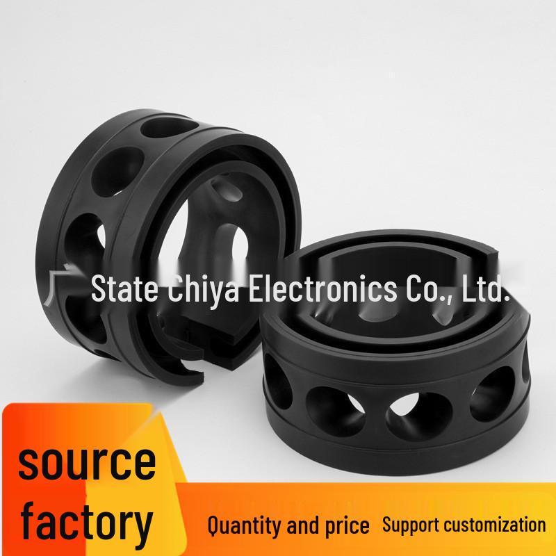 Автомобильный черный резиновый амортизатор пружинный бампер C