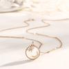 Star and Moon Necklace Women's Fashion Light Luxury Temperament High-end Niche Design Sense Irregular Chain Clavicle Chain
