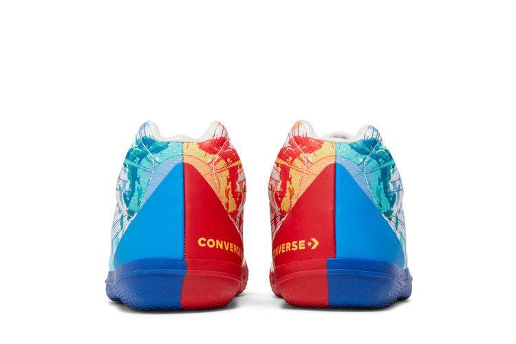 Men's Sneakers Converse All Star BB Evo Blue Red Split Graphic Blue/White/Red/White-Orange