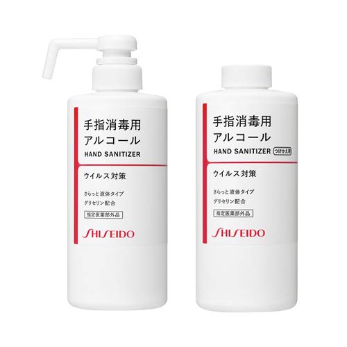 

Shiseido дезинфицирующая этаноловая жидкость для дезинфекции рук основной блок сменный комплект + [квази-препарат]