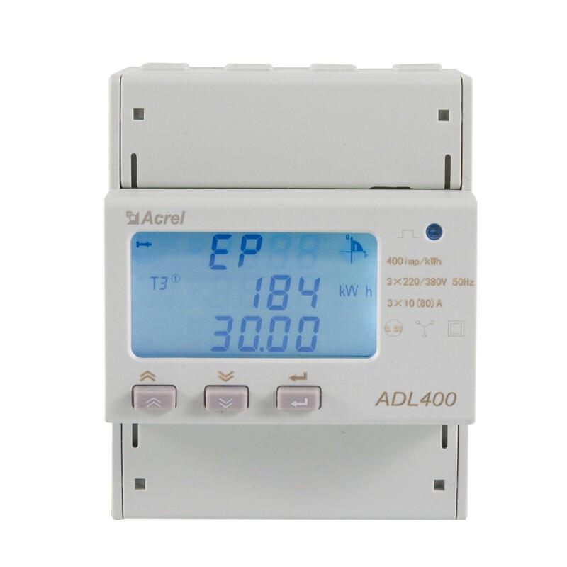 מדי אנרגיה רב-תכליתיים מסדרת Acrel ADL400 למסילה דין
