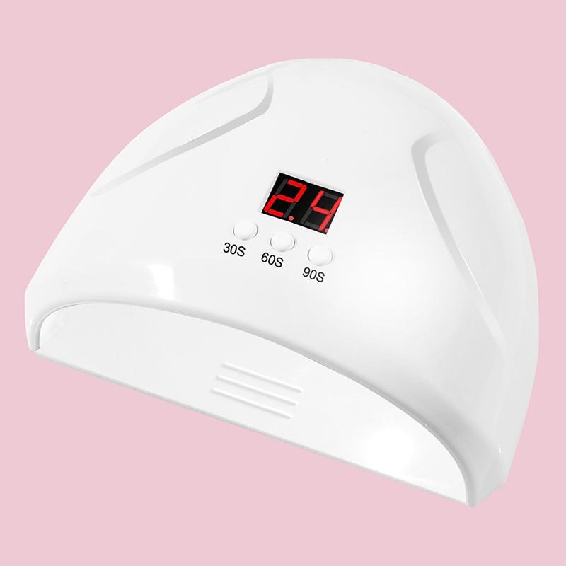 

Аппарат для фототерапии ногтей USB лампа для ногтей 12 УФ светодиодов Световая полимеризация 36 Вт Гель для лака Инфракрасный сенсор Машина для полимеризации лака Ноготь белый
