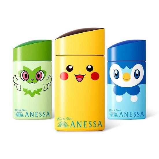 ANESSA Perfect UV Sunscreen Skincare Milk NA 60ml (Pikachu/Panda/Naoha) Choose 1 of 3
