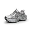 Dad shoes girl 2025 autumn new Internet celebrity with the same lightweight thick sole heightening sports casual fashion versatile women's shoes