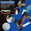 Belt Sander Adapter for Angle Grinder M10 Pipe Tube Sanding Attachment with 5/8-11" Imperial Thread  Sanding Belts Rust Removal