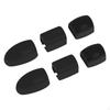 6 Pack of Saxophone Finger Rest and Palm Key Pads for Wind Instruments