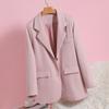 2025 Spring & Autumn Fashion Women's Single-Breasted Versatile Suit Jacket