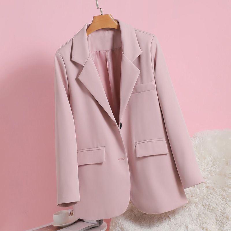 2025 Spring & Autumn Fashion Women's Single-Breasted Versatile Suit Jacket