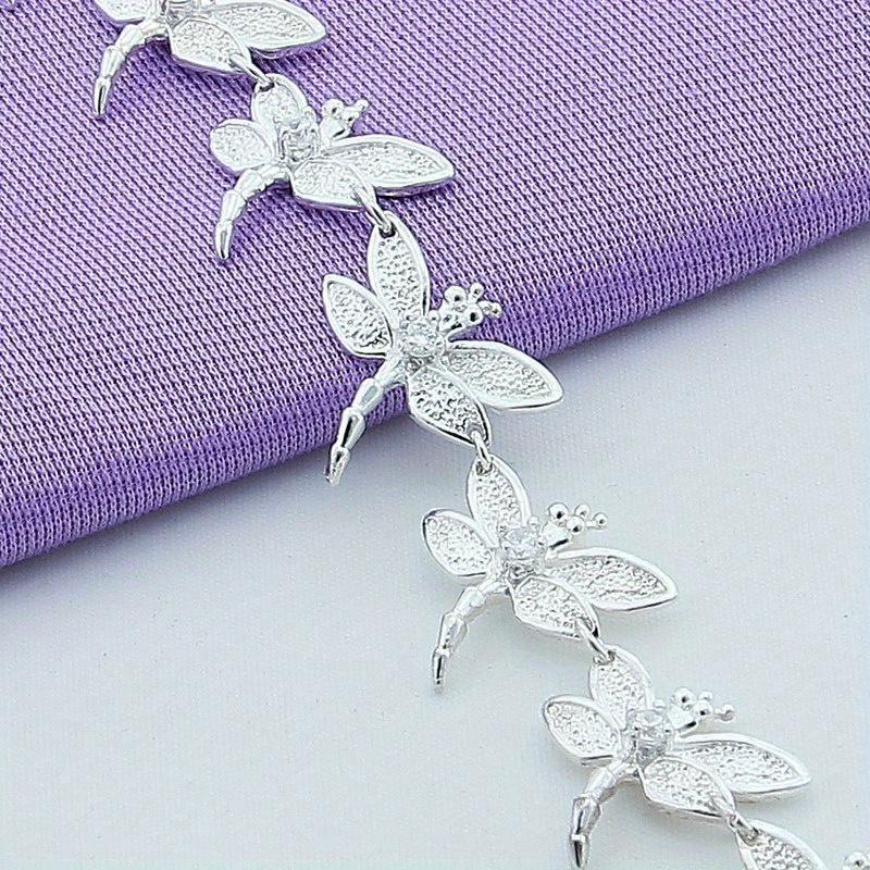 New Fashion   Copper Stunning Dragonfly Bracelets for Women Street Versatile Jewelry Accessories Party Christmas Gift