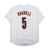 Men's Vintage-Style Stitched Baseball Jerseys 2 Alex Bregman 5 Jeff Bagwell 7 Craig Biggio 24 Jimmy Wynn 34 Nolan Ryan   S-3XL