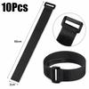 Reusable Hook and Loop Nylon Cable Ties Adjustable Wire Fastener Wrapping Cinch Straps Securing Cable Cord Management Organizer