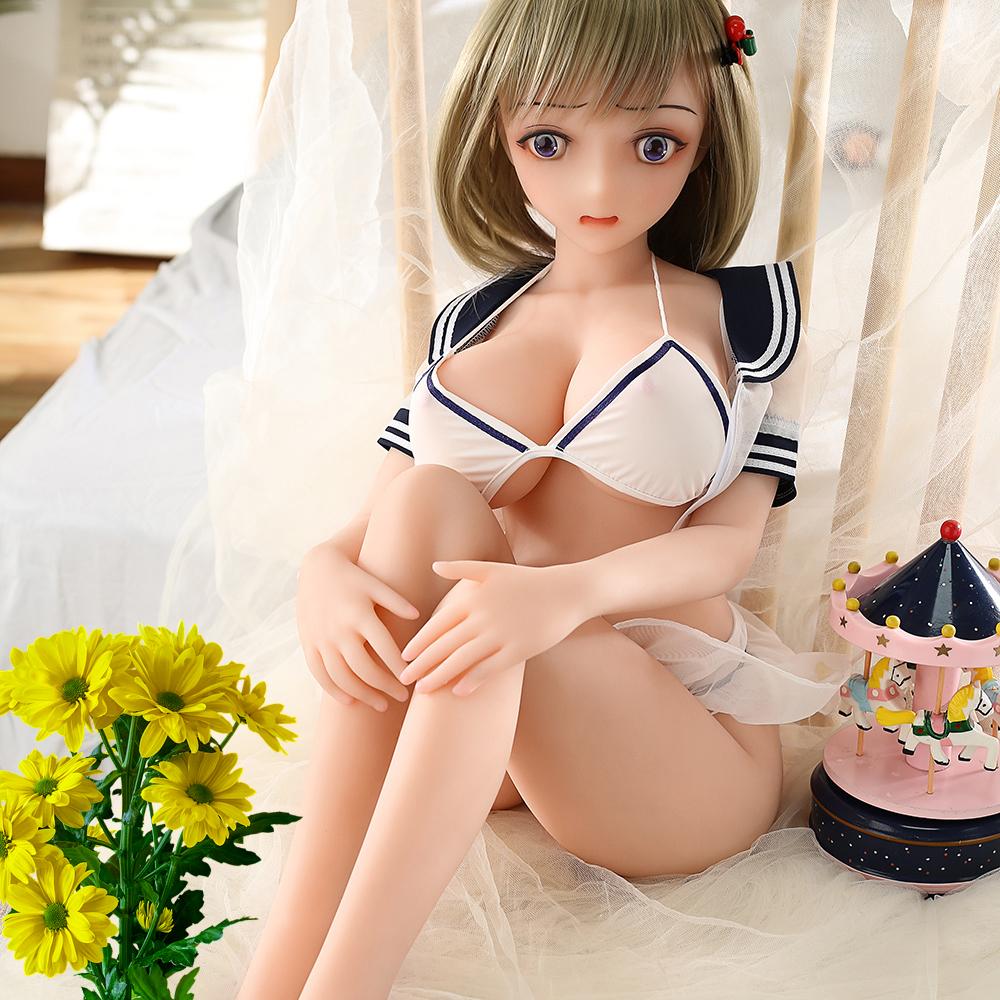 65cm/80cm/100cm/110cm Full Body doll, 3D Silicone Sex Doll Made Of Safe TPE Material With Realistic Vagina And Anal Opening, An Adult Sex Toy