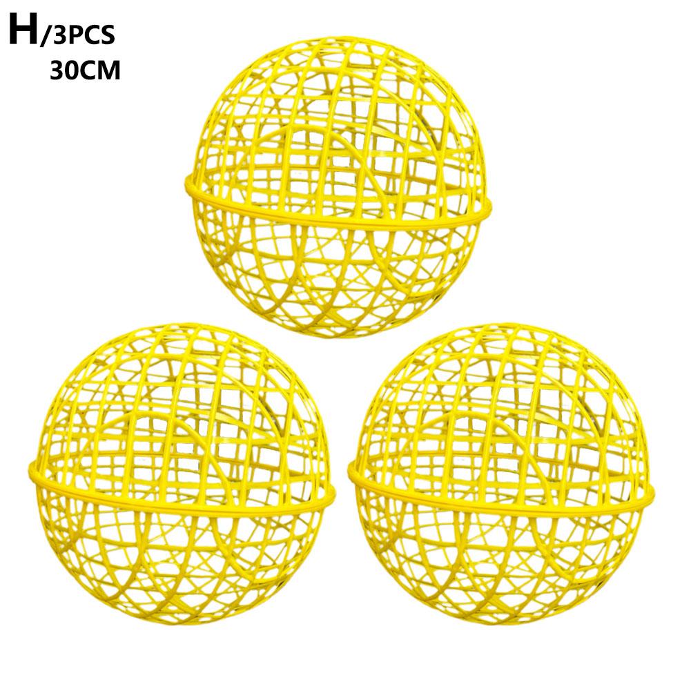 2-3pcs Chicken Rolling Ball Cage Pet Safety Cage Spherical Free Chicken Range Ball Cage Cage Or M2H3