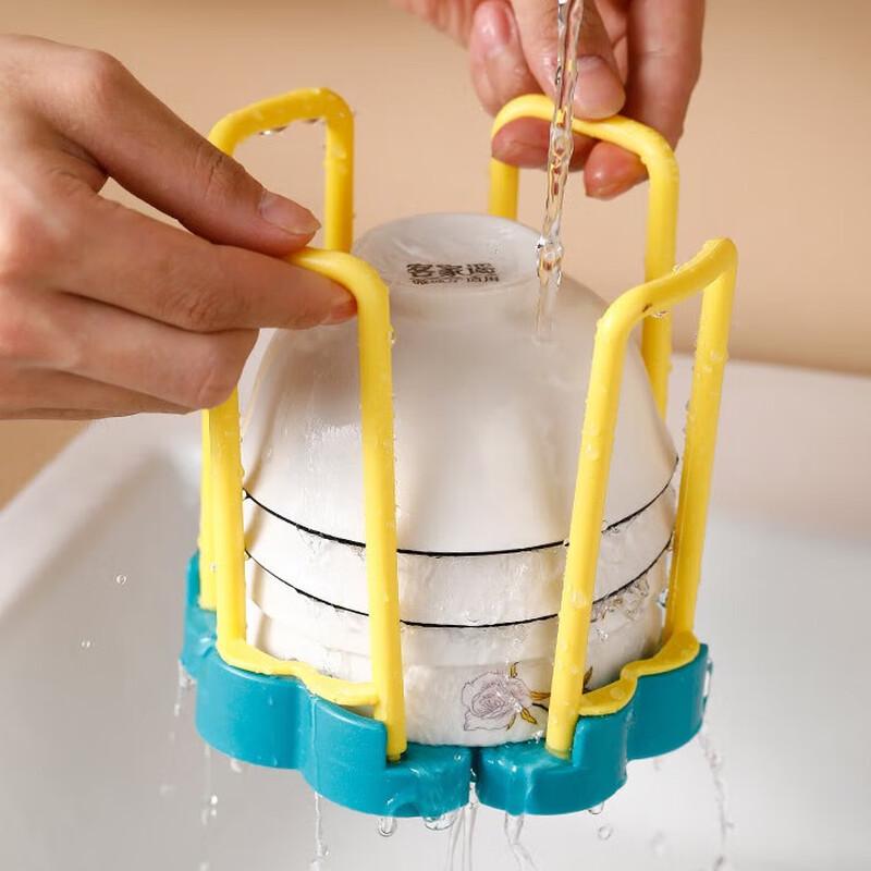 

Compact Plastic Dish Drying Rack