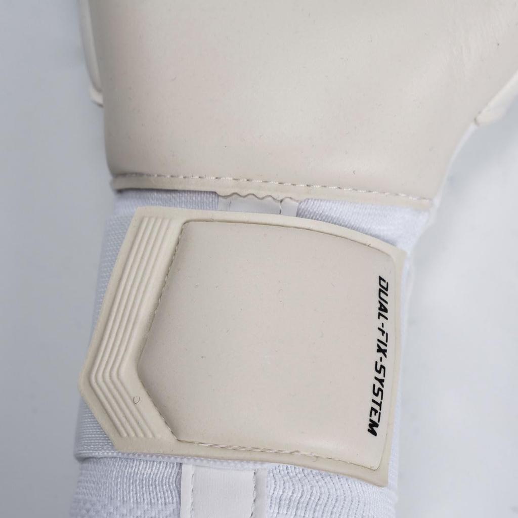 Uhlsport Cybertech Absolute Grip Half Negative Soccer Goalkeeper Gloves 01 (1011379 10)