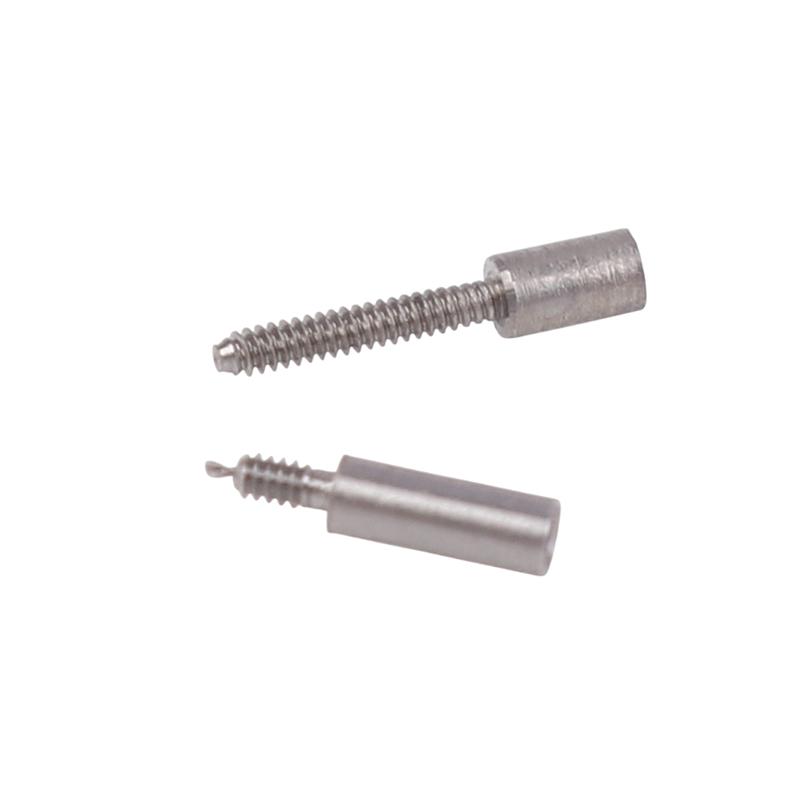 10Pcs Watch Movement Stem Longer Stem 0.9/0.7Mm Lengthening Movement Stem Steel Change Thickness Watch Accessories