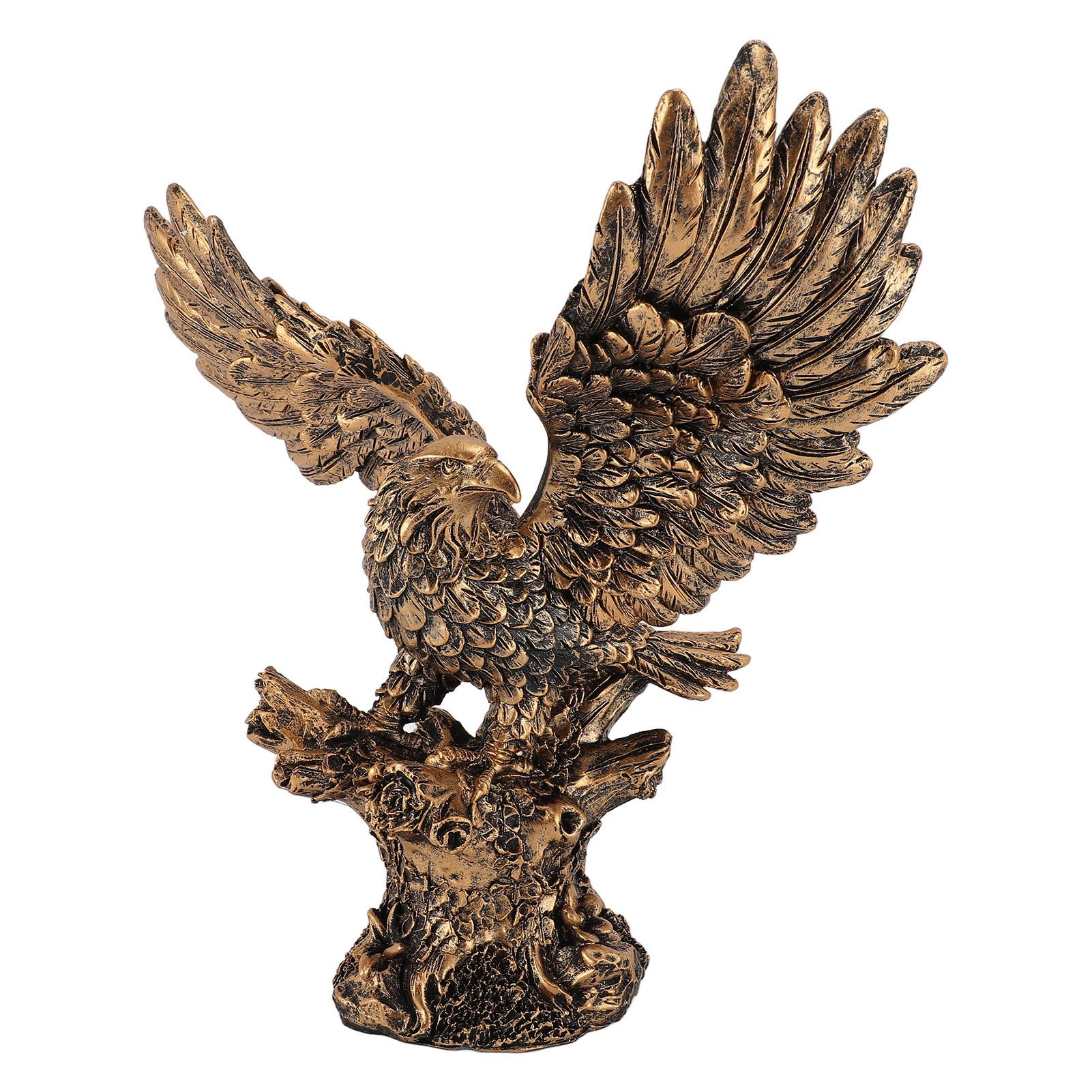 

Фигурка орла из смолы, ручная резьба, статуэтка орла, скульптура, настольный декор для дома, магазина, офиса J835