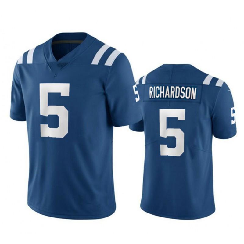 Indianapolis Colts Football Jersey 2 53 LEONARD 18 MANNING Mens Embroidered Rugby Shirt