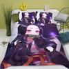 Comforter Demon Slayer: Kimetsu No Yaiba Bedding Comforter Sets King Size 3D Children'S Bedding Set