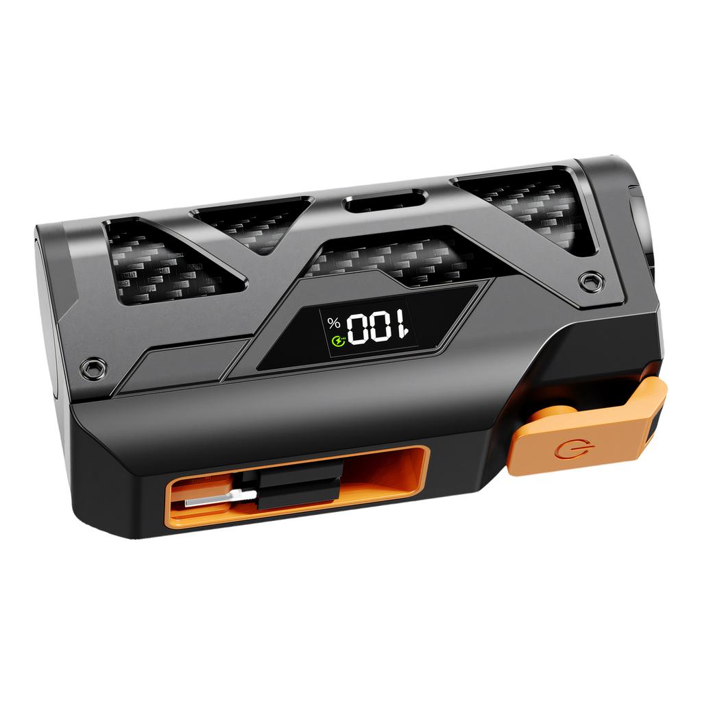 Lightweight Plastic Mobile Powerbank Case Shell Compatible for 21700 Battery Box Featuring Type C Fast Charging Port