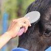 Horse Mane & Tail Brush Professional Humanized Handle Horsetail Comb Horse Grooming Brushes Mane and Tail Brush Pet Brush Comb