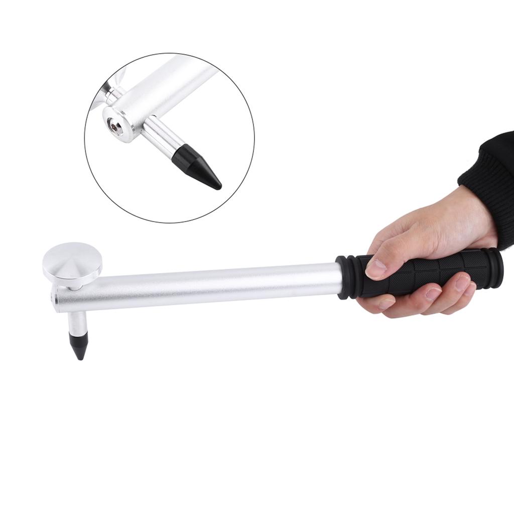 Lackfreies Hagelschaden-Ausbeulwerkzeug-Entfernungs-Hammer-Abklopfer-Werkzeugsatz mit 5 Köpfen