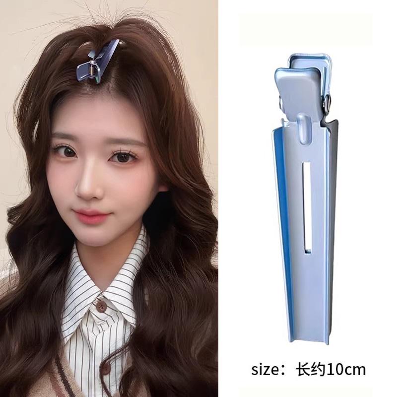 4 Stück Modische Koreanische Flauschige Haarspange Locken Pony Clips Haarwurzeln Volumen Gebende Haarspange Locken Fixierwerkzeuge Damen Haaraccessoires