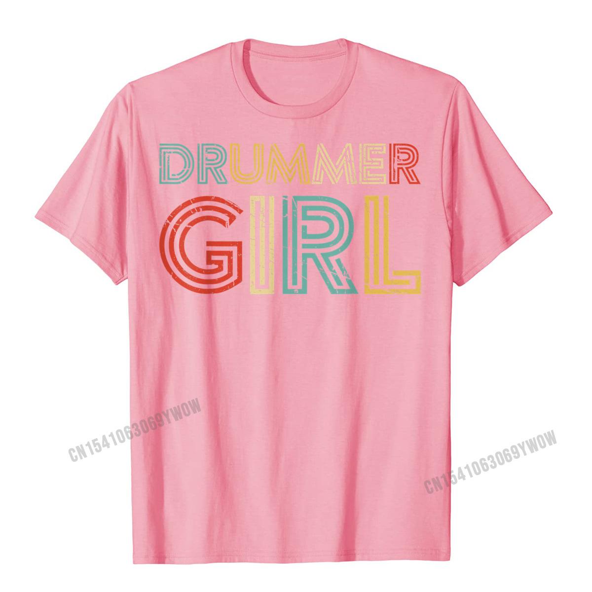 

Барабанщик Девушка Ретро Винтаж Барабанщик Музыкант Перкуссионист Футболка Футболка Повседневная Графика Топы Harajuku Футболка Дизайн Для Унисекс XL