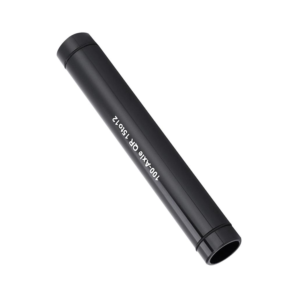 Bicycle Bike Thru Axle Hub Adapter 15mm To 12mm Quick Release Skewer Black