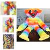 Poppy Playtime Huggy Wuggy Doll Exquisite Workmanship Easy To Wash Great Gift For Kids