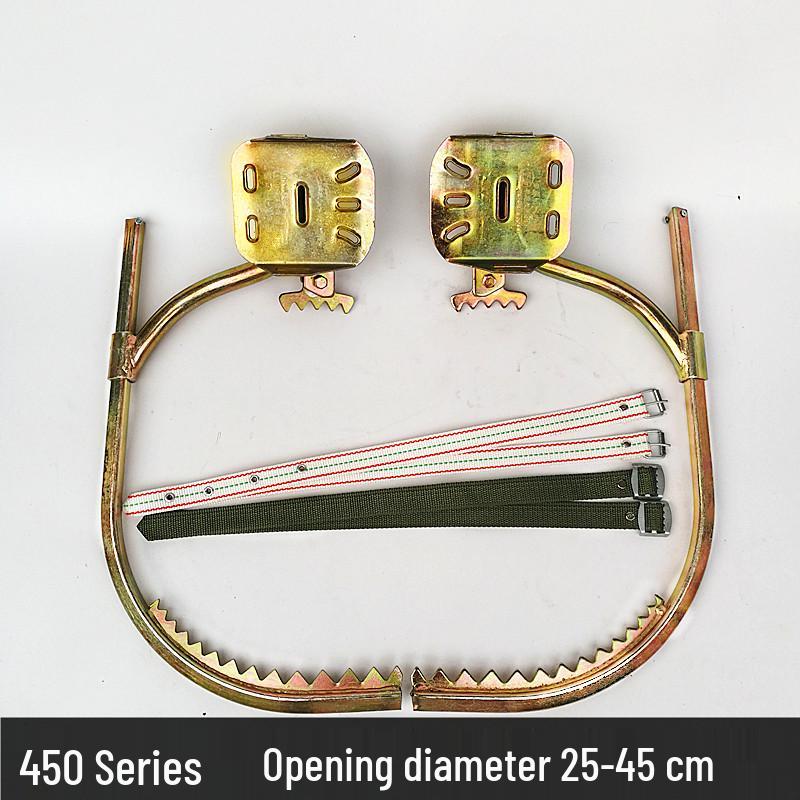 Baumkletter-Fußspitzen - Langlebige Eisen-Schuhe & Haken für Stangen