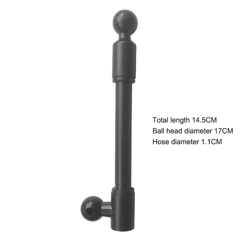 Adjustable Z Extension Rod With Double 17Mm Ball Joints For Tablet Vehicle Flexible Device Mounting Positions