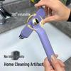 360° Rotating Multi-Functional Brush: Ideal for Toilets, Floors, and Bathrooms with a Long Handle.