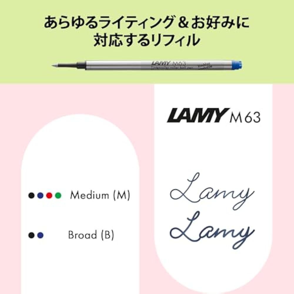 LAMY AL-Star Tourmaline Rollerball Pen - Clear Ergonomic Grip Pen Line Width M - Lightweight Alum...