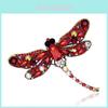 Dragonfly Brooch Pin For Women With Alloy Material Elegant Decorative Jewelry